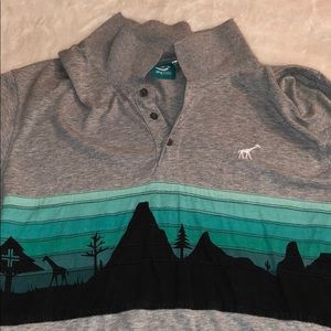 Large Men’s LRG polo shirt